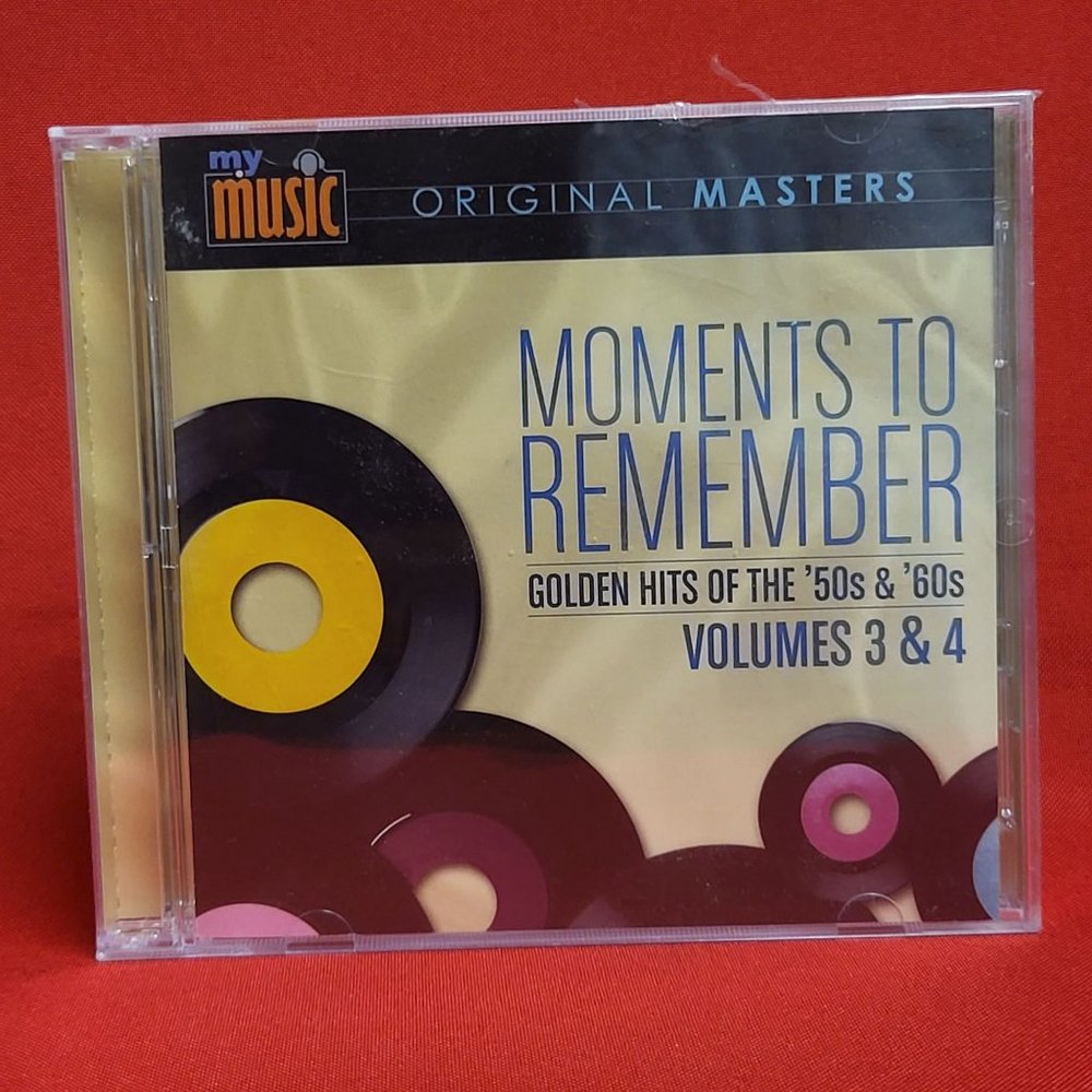 My Music Original Masters Moments To Remember  Vol 3 & 4 Audio CD New Sealed 201